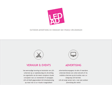 Tablet Screenshot of led-ad.be